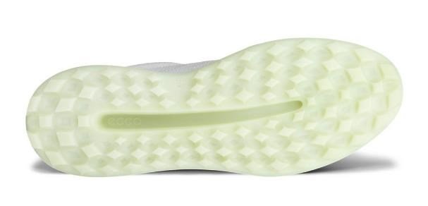 Ecco Street Vibe chaussures de golf femme, shadow white/lime cream