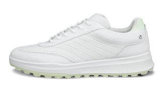 Ecco Street Vibe chaussures de golf femme, shadow white/lime cream