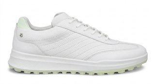 Ecco Street Vibe chaussures de golf femme, shadow white/lime cream