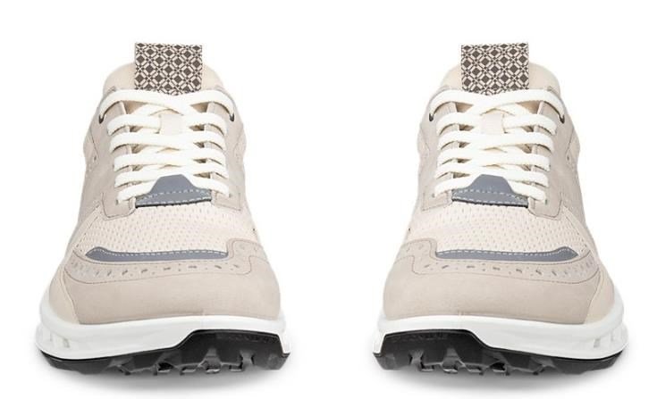 Ecco Biom C4 chaussures de golf homme, pure cashmere/limestone/dark clay