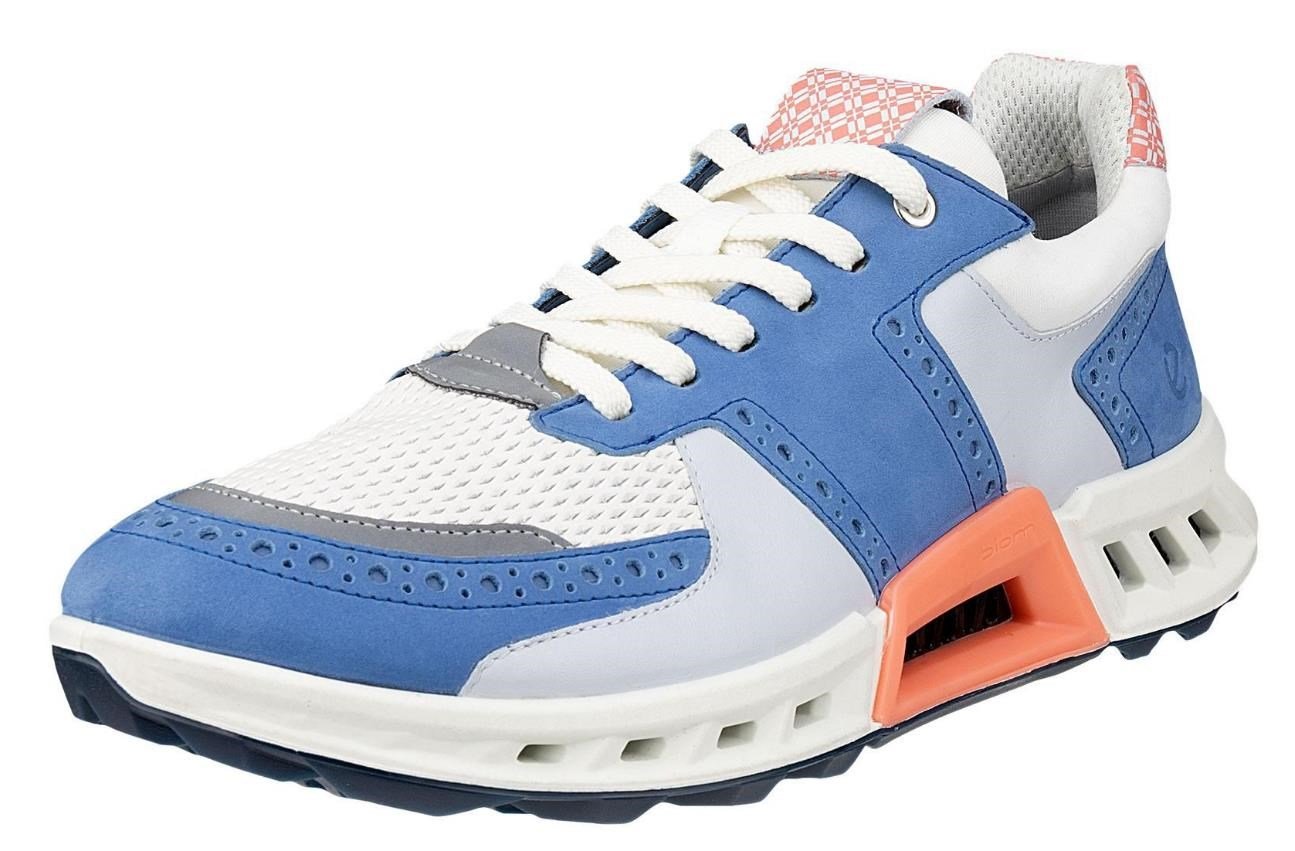 Ecco Biom C4 chaussures de golf homme, federal blue/white/burnt coral