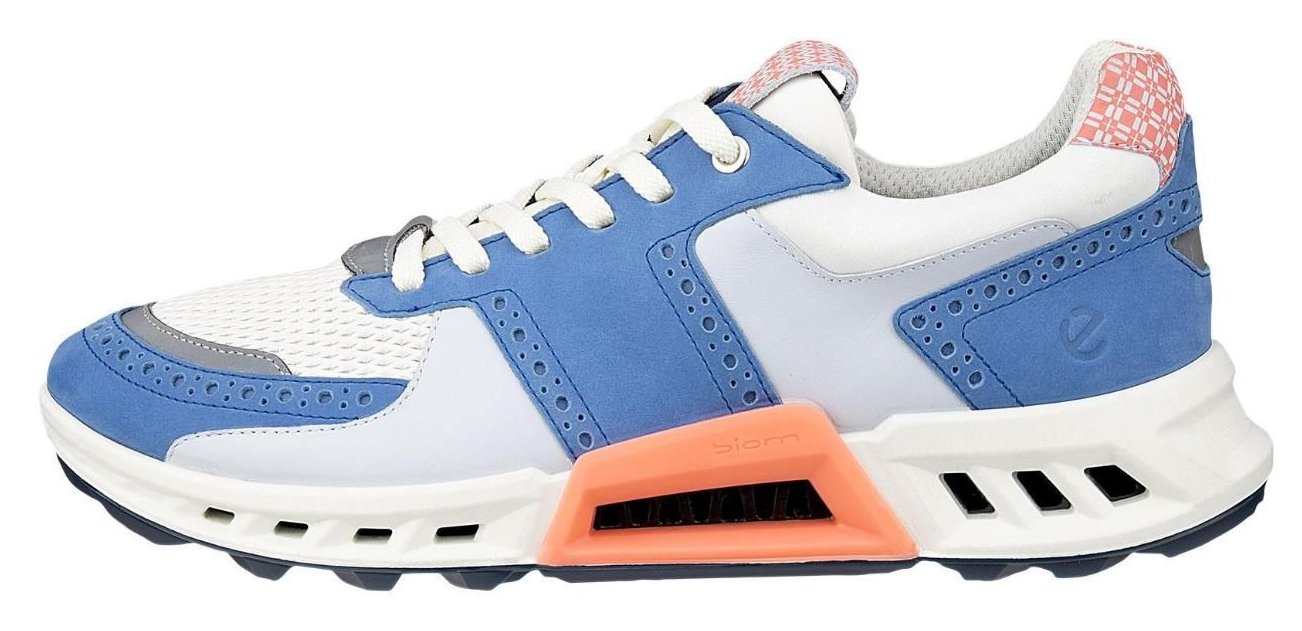 Ecco Biom C4 chaussures de golf homme, federal blue/white/burnt coral