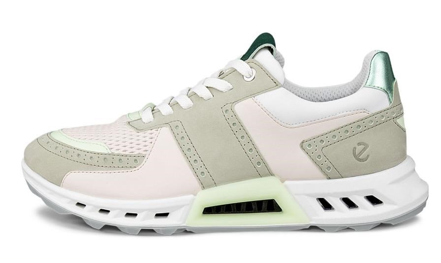 Ecco Ecco Biom C4 chaussures de golf femme, tea/limestone/matcha metallic