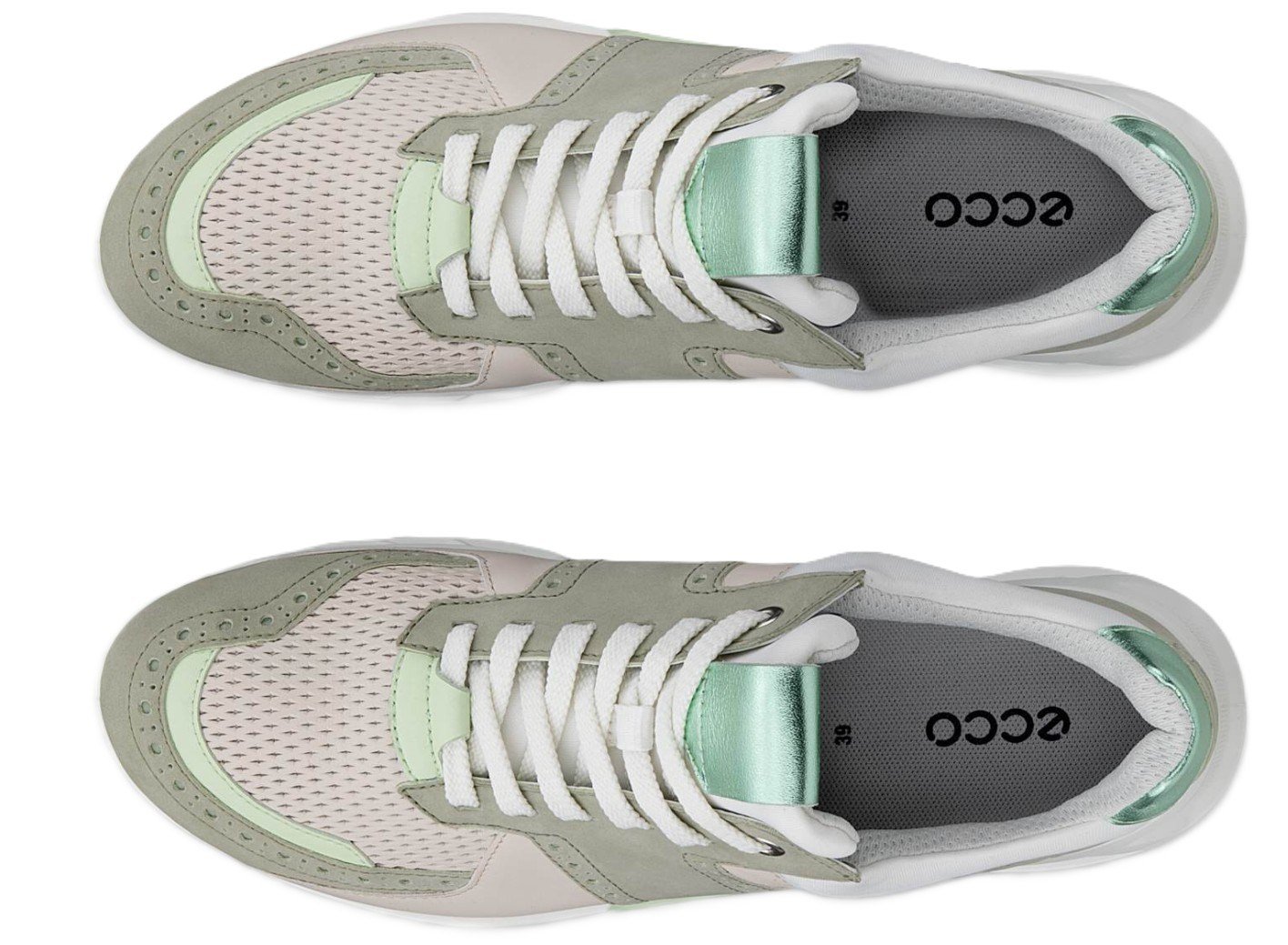 Ecco Ecco Biom C4 chaussures de golf femme, tea/limestone/matcha metallic