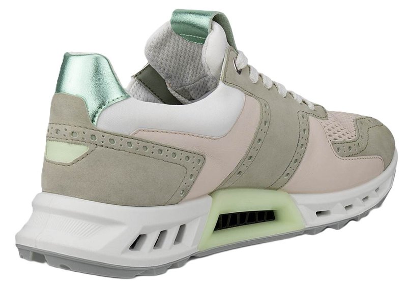 Ecco Ecco Biom C4 chaussures de golf femme, tea/limestone/matcha metallic