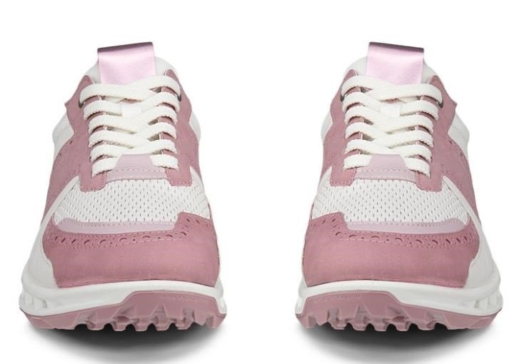 Ecco Biom C4 chaussures de golf femme, blush/blanc/old rose metallic