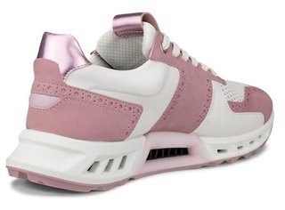 Ecco Biom C4 chaussures de golf femme, blush/blanc/old rose metallic