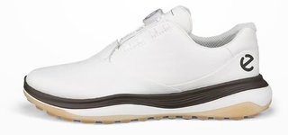 Ecco LT1 BOA chaussures de golf homme, blanc/tarmac