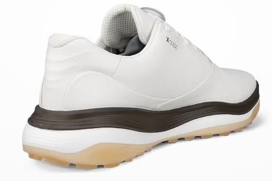 Ecco LT1 BOA chaussures de golf homme, blanc/tarmac