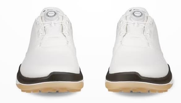 Ecco LT1 BOA chaussures de golf homme, blanc/tarmac