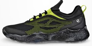 Ecco Biom H5 chaussures de golf homme, noir/lime punch