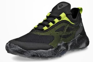 Ecco Biom H5 chaussures de golf homme, noir/lime punch