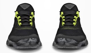 Ecco Biom H5 chaussures de golf homme, noir/lime punch