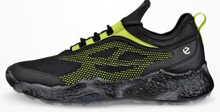 Ecco Biom H5 chaussures de golf homme, noir/lime punch