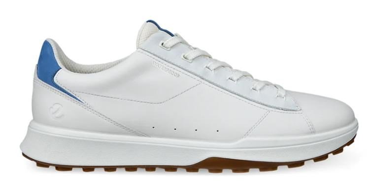 Ecco Street Vibe chaussures de golf homme, blanc/bleu fédéral