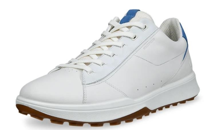 Ecco Street Vibe chaussures de golf homme, blanc/bleu fédéral