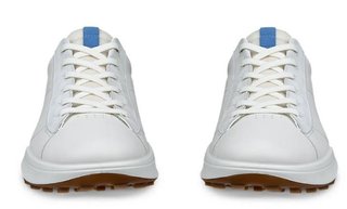 Ecco Street Vibe chaussures de golf homme, blanc/bleu fédéral