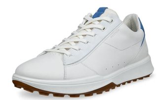 Ecco Street Vibe chaussures de golf homme, blanc/bleu fédéral