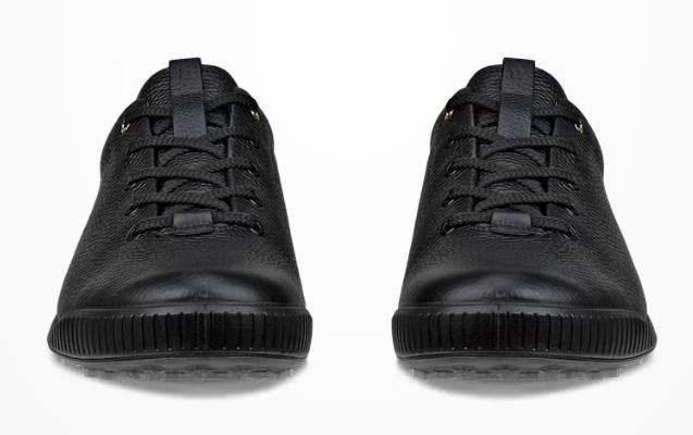 Ecco Golf Street Retro chaussures de golf homme, noir