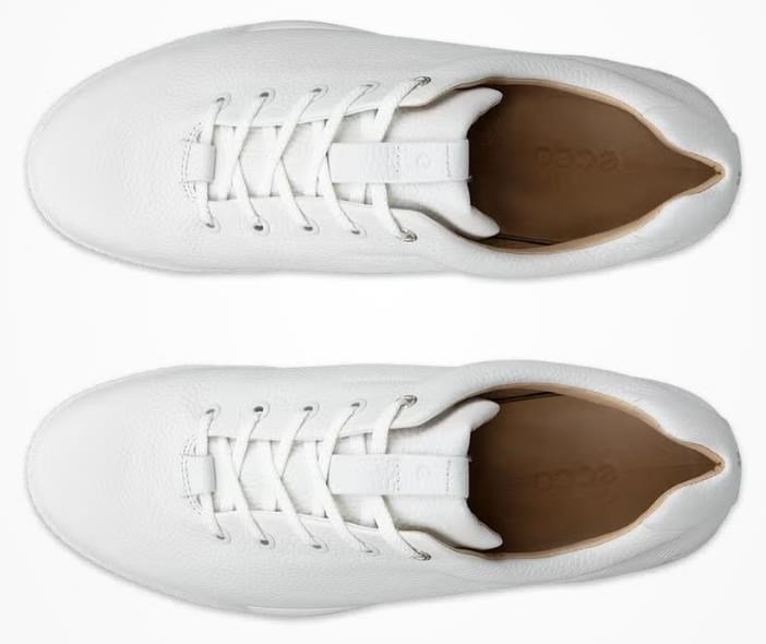 Ecco Golf Street Retro chaussures de golf homme, blanc