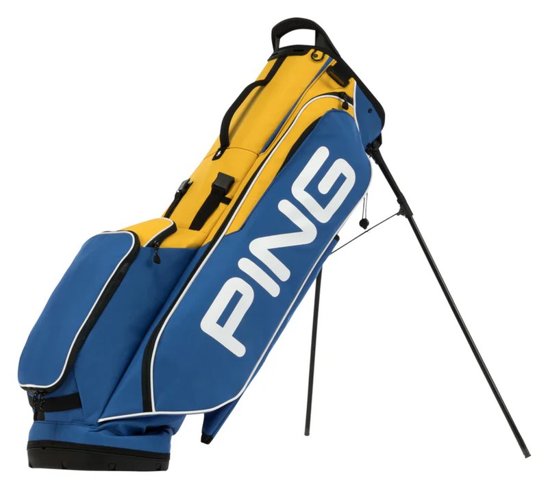 PING Hoofer Lite 231 Club Together stand bag, bleu/jaune