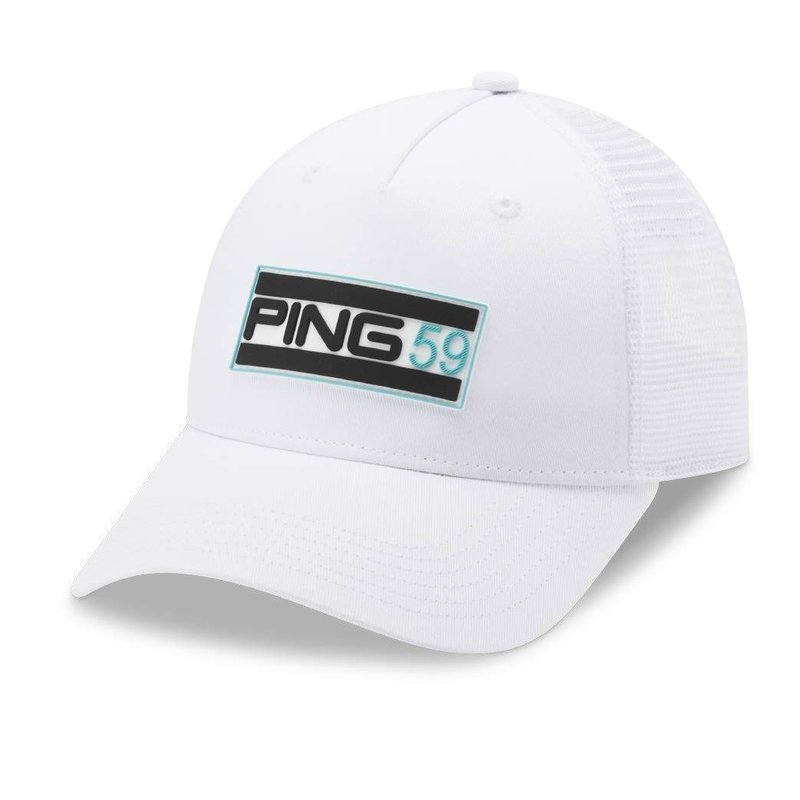 PING Trucker Cap casquette, blanche