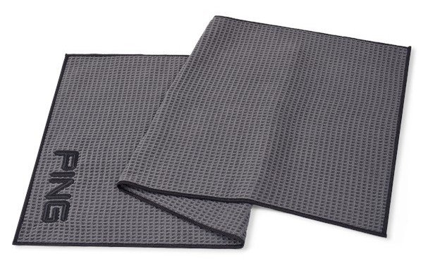 PING Golf Ping Tour serviette de golf, gris foncé