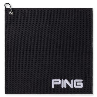 PING Golf Ping Clip serviette de golf, noir