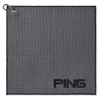 PING Golf Ping Clip serviette de golf, gris foncé