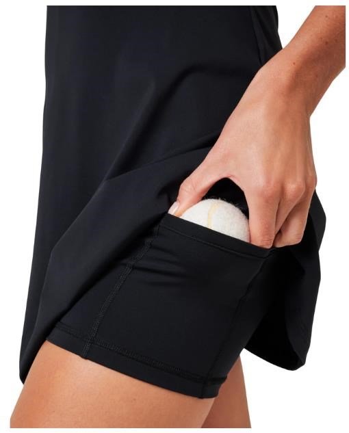 Travis Mathew Moveknit Sleeveless robe femme, noire