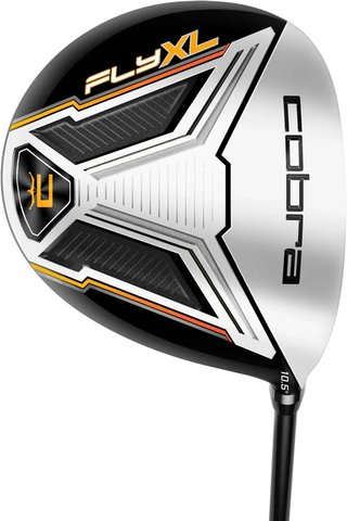 Cobra Fly-XL set de golf homme, graphite, +1" avec stand bag, noir/or