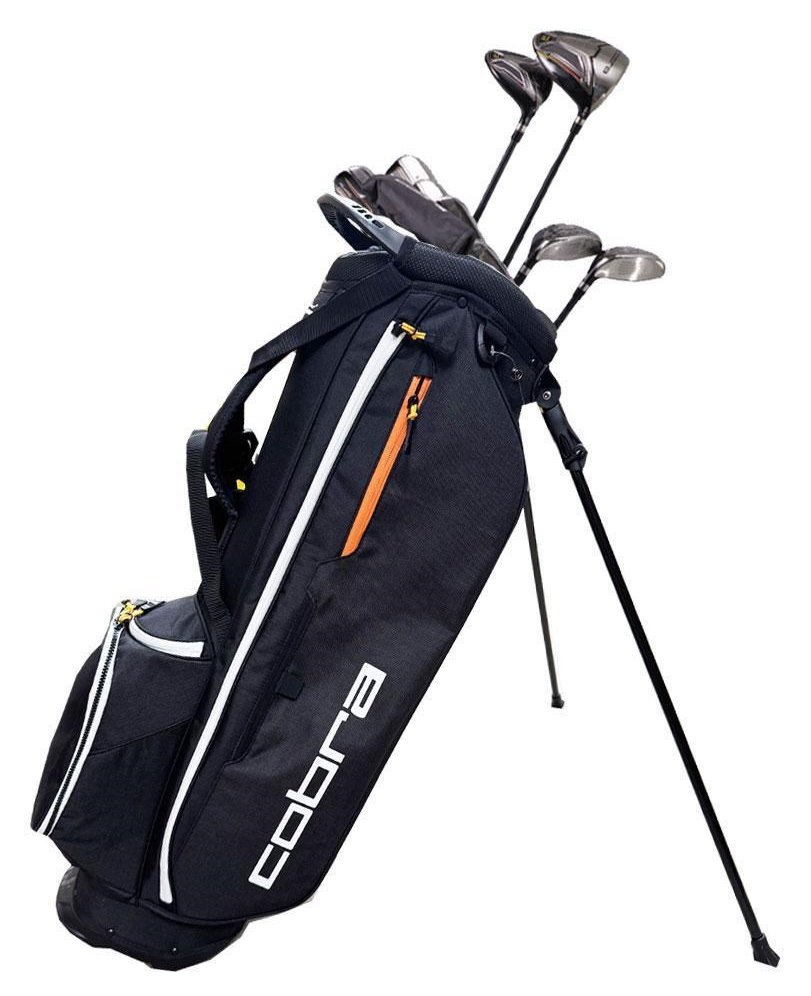 Cobra Fly-XL set de golf homme, graphite, +1" avec stand bag, noir/or