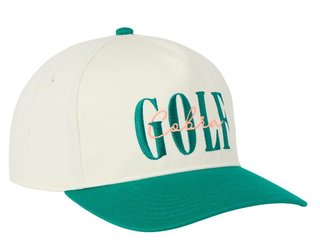 Cobra Pines casquette unisex, alpine snow/wild green
