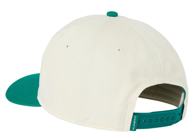 Cobra Pines casquette unisex, alpine snow/wild green