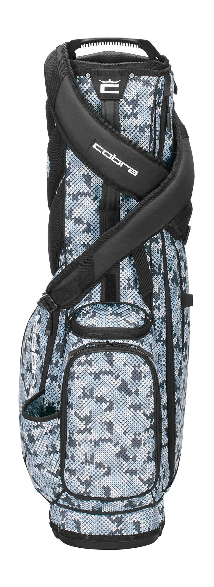 Cobra Ultralight Pro stand bag, winter snake camo