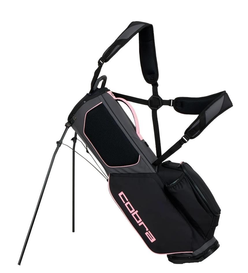 Cobra Ultralight 2 stand bag, black/rose gold