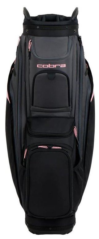 Cobra Ultralight 2 cart bag, noir/or rosé
