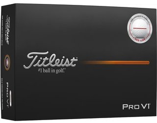 Titleist Pro V1 2025 balles de golf, Performance Alignment RED