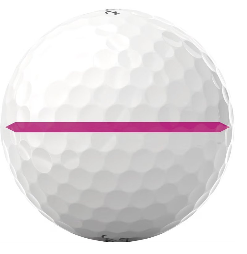 Titleist Pro V1 2025 balles de golf, Performance Alignment Pink