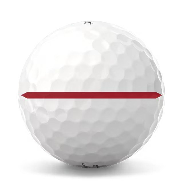 Titleist Pro V1x 2025 balles de golf, Performance Alignment RED