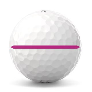 Titleist Pro V1x 2025 balles de golf, Performance Alignment Pink