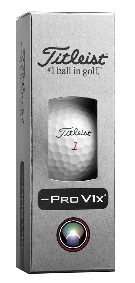 Titleist Pro V1x Left Dash (#1 - #4) balles de golf 2026