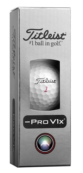Titleist Pro V1x Left Dash (#1 - #4) balles de golf 2026