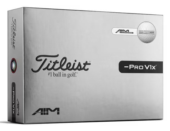 Titleist Pro V1x Left Dash AIM Enhanced balles de golf 2026