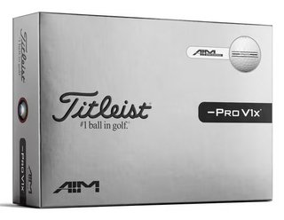 Titleist Pro V1x Left Dash AIM Enhanced balles de golf 2026