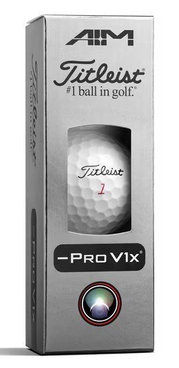 Titleist Pro V1x Left Dash AIM Enhanced balles de golf 2026