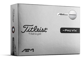 Titleist Pro V1x Left Dash Performance Alignment BLACK balles de golf