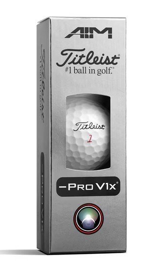 Titleist Pro V1x Left Dash Performance Alignment BLACK balles de golf