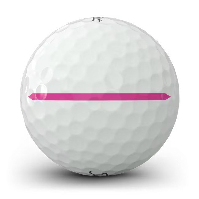 Titleist Pro V1x Left Dash Performance Alignment balles de golf, roses