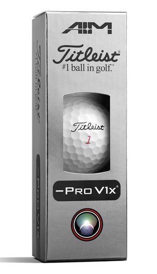 Titleist Pro V1x Left Dash Performance Alignment balles de golf, roses